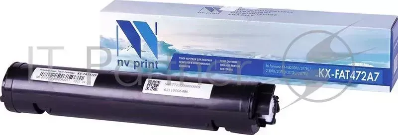 Картридж NVPrint совместимый Panasonic KX FAT472A7 для KX MB2110RU/2117RU/2130RU/2137RU/2170RU/2177RU 2000k
