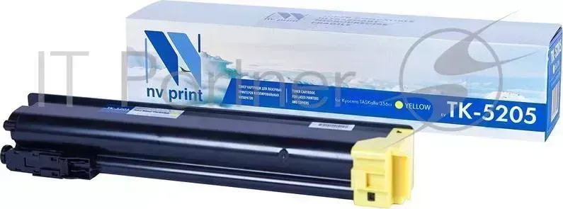 Картридж NVPrint совместимый Kyocera TK 5205 Yellow для TASKalfa 356ci 12000k