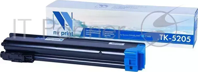 Картридж NVPrint совместимый Kyocera TK 5205 Cyan для TASKalfa 356ci 12000k
