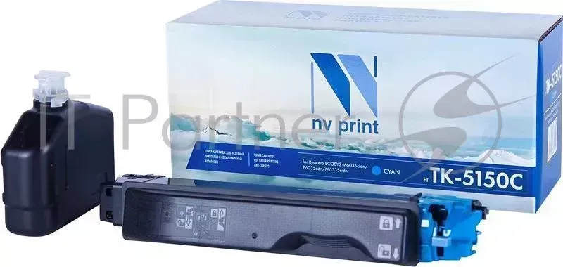 Картридж NVPrint совместимый Kyocera TK 5150 Cyan для ECOSYS M6035cidn/P6035cdn/M6535cidn 10000k