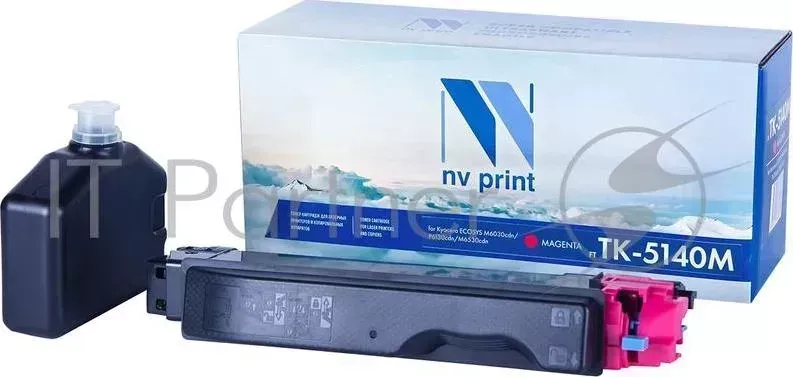 Картридж NVPrint совместимый Kyocera TK 5140 Magenta для ECOSYS M6030cdn/P6130cdn/M6530cdn 5000k