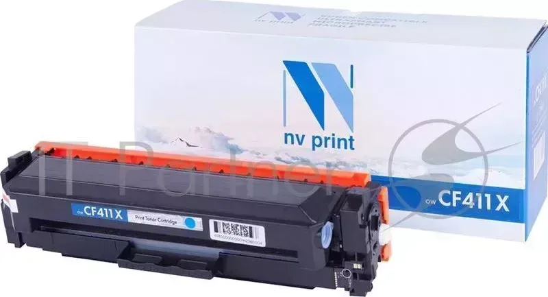 Картридж NVPrint совместимый для LJ Pro M477fdn/M477fdw/M477fnw/M452dn/M452nw CF411X Cyan 5 000k