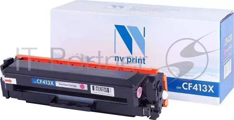 Картридж NVPrint совместимый для LJ Pro M477fdn/M477fdw/M477fnw/M452dn/M452nw CF413X Magenta 5 000k