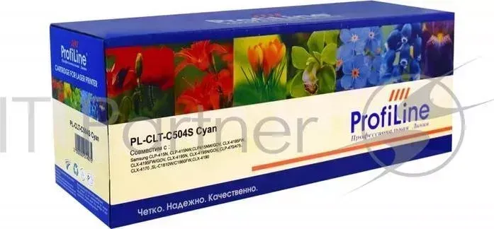 Картридж PL-CLT-C504S для принтеров Samsung CLX-4195FN/4195FW/CLP-415N/415NW/Xpress C1810/C1860 Cyan 1800 копий PROFILINE ProfiLine
