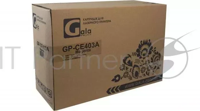 Картридж GP-CE403A для принтеров HP Color LaserJet Enterprise M551dn/M551n/M551xh Magenta 6000 копий GalaPrint HP