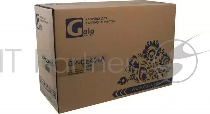 Картридж GP-CE401A для принтеров HP Color LaserJet Enterprise M551dn/M551n/M551xh Cyan 6000 копий GalaPrint HP