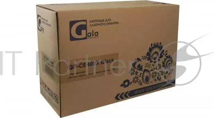 Картридж GP-CE400X для принтеров HP Color LaserJet Enterprise M551dn/M551n/M551xh Black 11000 копий GalaPrint HP