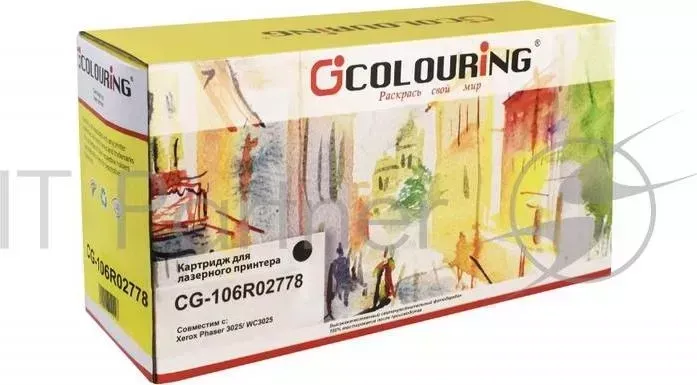 Картридж CG-106R02778 для принтеров Xerox Phaser 3052/3260/WorkCentre 3215/3225 3000 копий Colouring