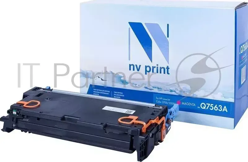 Картридж NVPrint совместимый HP Q7563A MAGENTA для Color LJ 2700/3000 3500k