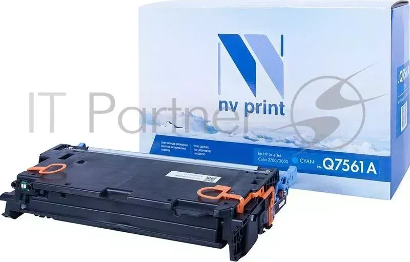 Картридж NVPrint совместимый HP Q7561A Cyan для LaserJet Color 2700/3000 3500k