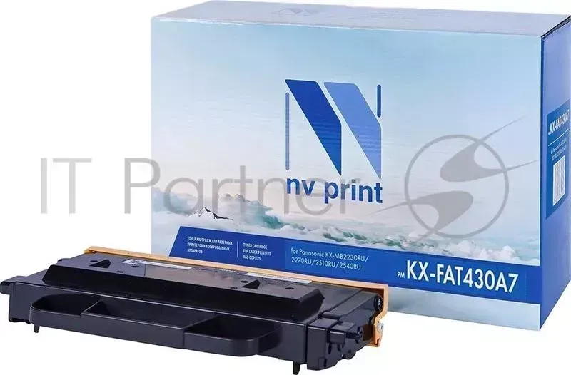 Картридж NVPrint совместимый Panasonic KX FAT430A7 для KX MB2230RU/2270RU/2510RU/2540RU 3000k