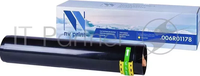 Картридж NVPrint совместимый Xerox 006R01178 Yellow для WorkCentre 7328/7335/7345/7346/Pro C2128/C2636/C3545 16000k