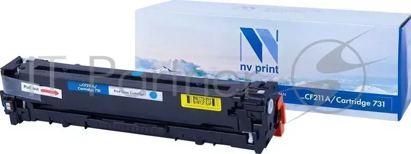 Картридж NVPrint совместимый HP CF211A/Canon 731 Cyan для LaserJet Color Pro M251n/M251nw/M276n/M276nw/Canon LBP 7100Cn/7110Cw 1800k