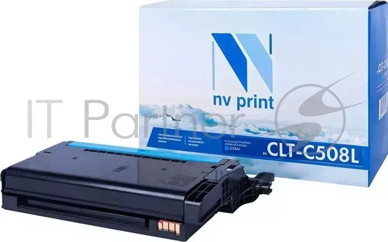 Картридж NVPrint совместимый Samsung CLT C508L Cyan для CLP 620ND/670ND/CLX 6220FX 4000k