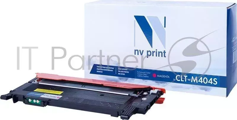 Картридж NVPrint совместимый Samsung CLT M404S Magenta для SL C430/C430W/C480/C480W/C480FW 1000k