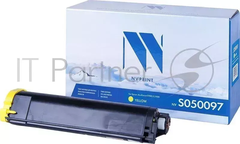 Картридж NVPrint совместимый Epson S050097 Yellow для AcuLaser C900/1900 4500k