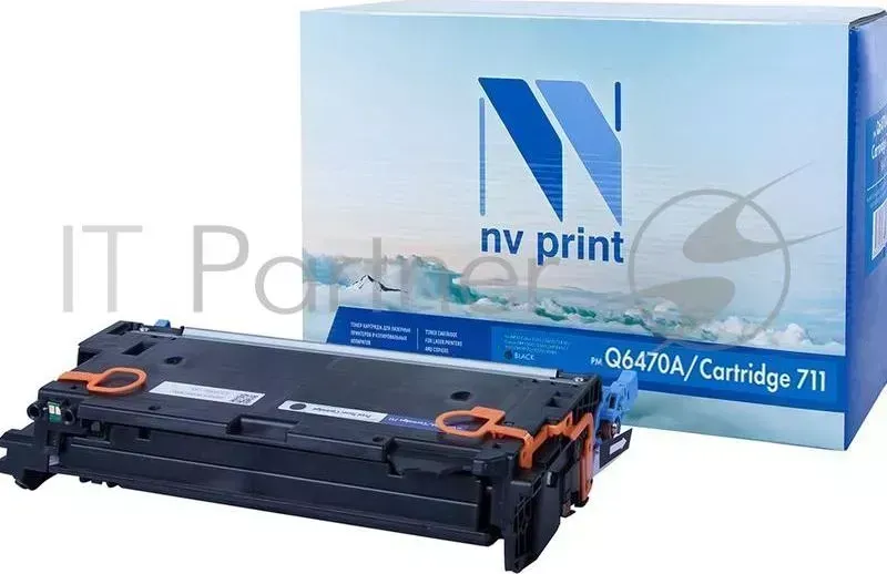 Картридж NVPrint совместимый HP Q6470A/Canon 711 Black для LaserJet Color 3505/3505x/3505n/3505dn/3600/3600n/3600dn/3800/3800n/3800dn/3800dnt/Canon LBP 5300/5360/MF 91