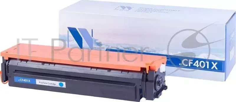 Картридж NVPrint совместимый HP CF401X Cyan для CLJ Color M252, MFP M277 2 300k