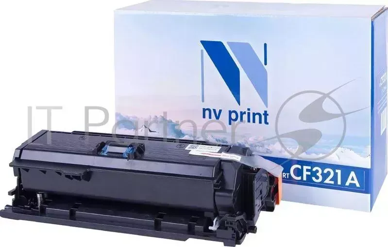 Картридж NVPrint совместимый НР CF321A Cyan для LJ Color M680dn M680f, M680z 16500k