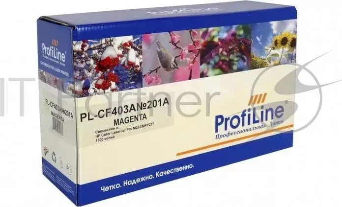 Картридж PL-CF403A №201A для принтеров HP Color LaserJet Pro M252/MFP277 1400 копий Magenta PROFILINE HP fiLine