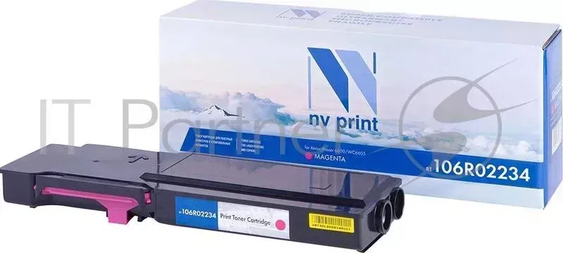 Картридж NV Print совместимый Xerox 106R02234 Magenta для Phaser 6600/WC6605 (6000k) NVPrint NVP 6000k