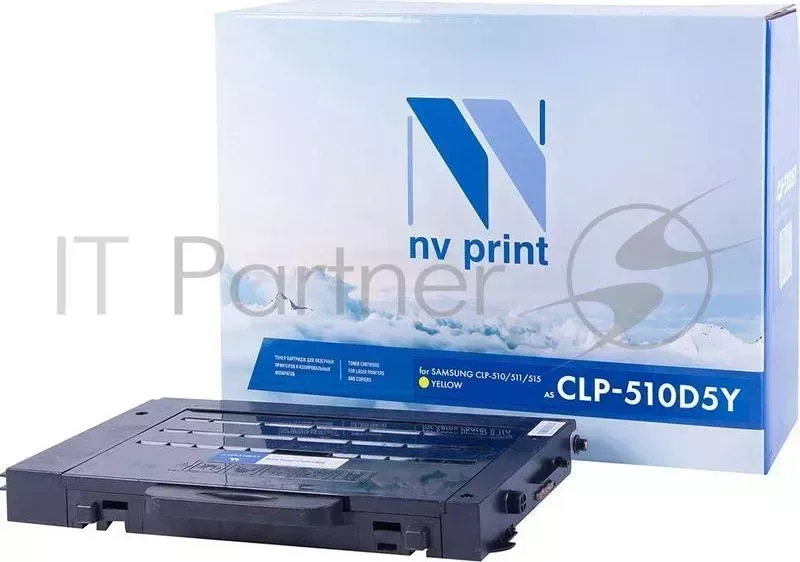 Картридж NV Print совместимый Samsung CLP-Y510D5 Yellow для CLP510/510n (5000k) NVPrint NVP CLP Y510D5 5000k