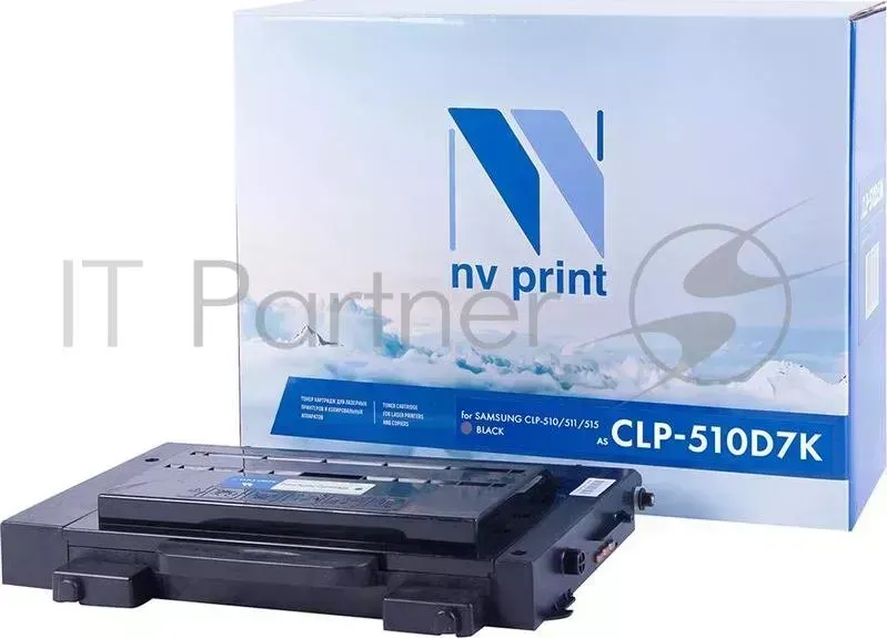 Картридж NVPrint совместимый Samsung CLP K510D7 Black для CLP510/510n 7000k