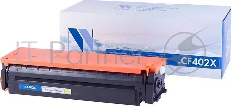 Картридж NVPrint совместимый HP CF402X Yellow для CLJ Color M252, MFP M277 2 300k