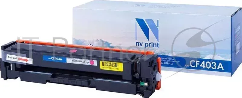 Картридж NV Print совместимый HP Laser Jet Pro M252, MFP M277 CF403A Magenta (1400k) NVPrint NVP HP 1400k