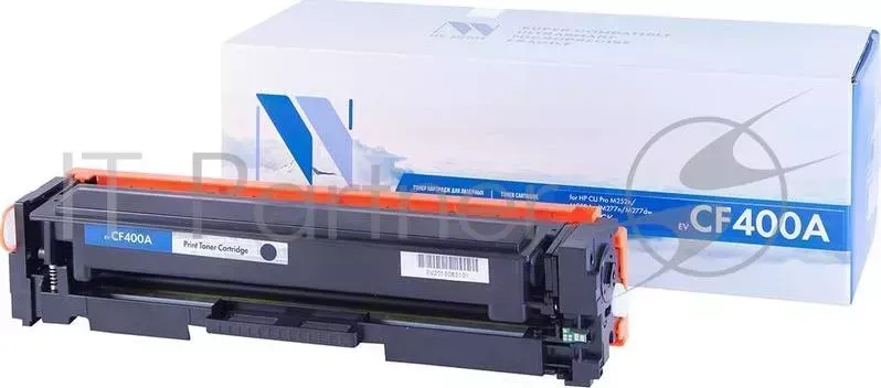 Картридж NV Print совместимый HP Laser Jet Pro M252, MFP M277 CF400A Black (1500k) NVPrint NVP HP 1500k