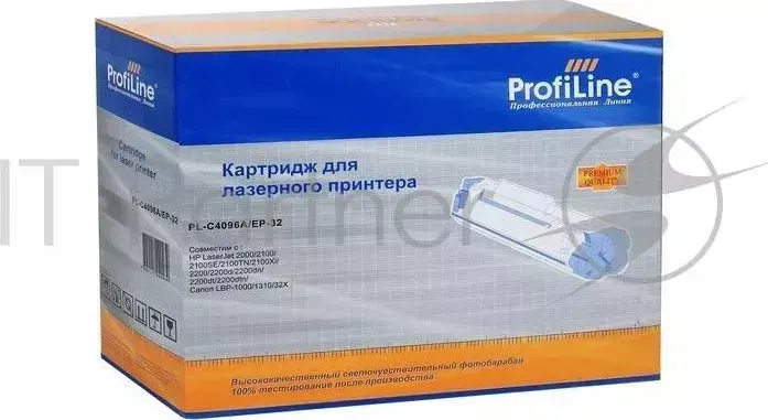 Картридж PL-C4096A/EP-32 для принтеров HP LaserJet 2000/2100/2100SE/2100TN/2100Xi//2200/2200d/2200dn/2200dt/2200dtn/Canon LBP-1000/1310/32X 6000 копий PROFILINE HP ProfiLin