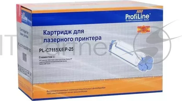 Картридж PL-C7115X/EP-25 для принтеров HP LJ 1000/1005/1200/1220/3300/3320MFP/3330MFP/3380/Canon LBP-1210 3500 копий PROFILINE HP LJ