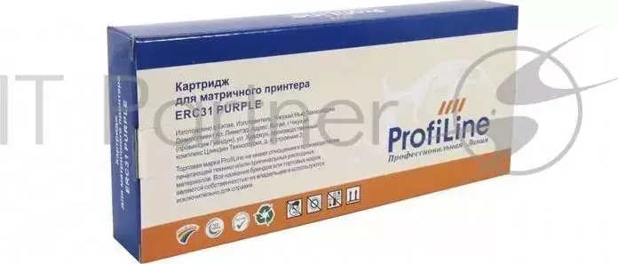 Картридж для принтеров Epson ERC 31/TM 590/930/950/h5000K Purple, ресурс 6 млн. знаков PROFILINE 6 ProfiLine