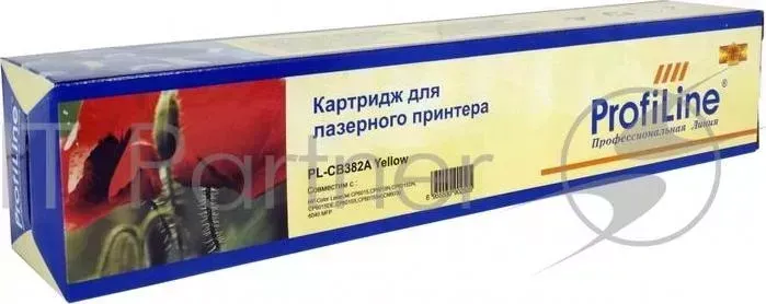 Картридж PL-CB382А для принтеров HP Color LaserJet CP6015/CM6040 20000 копий Yellow PROFILINE HP ProfiLine