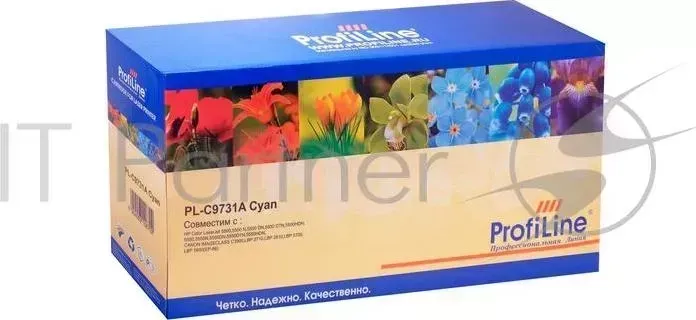 Картридж PL-C9731A для принтеров HP LJ 5500/5550/ Canon LBP-2710/2810 Cyan 12 000 копий PROFILINE HP LJ 12 ProfiLine
