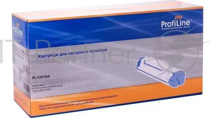 Картридж PL-C9730A для принтеров HP LJ 5500/5550/Canon LBP-2710/2810 Black 13000 копий PROFILINE HP LJ ProfiLine