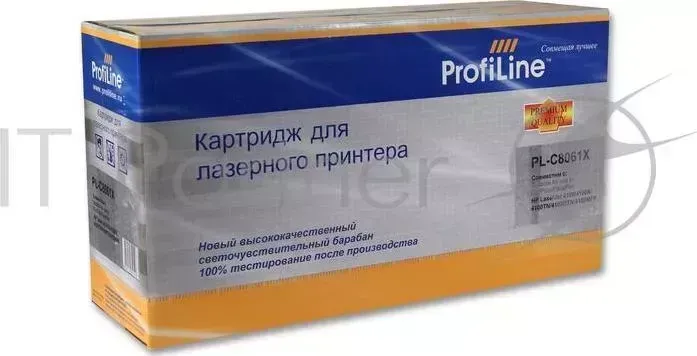 Картридж PL-C8061X для принтеров HP LJ 4100/4100N/4100TN/4100DTN/4100MFP 10000 копий PROFILINE HP LJ ProfiLine