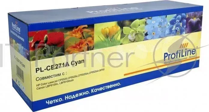 Картридж PL-CE271A для принтеров HP LaserJet CP5525 Cyan 15000 копий PROFILINE HP ProfiLine