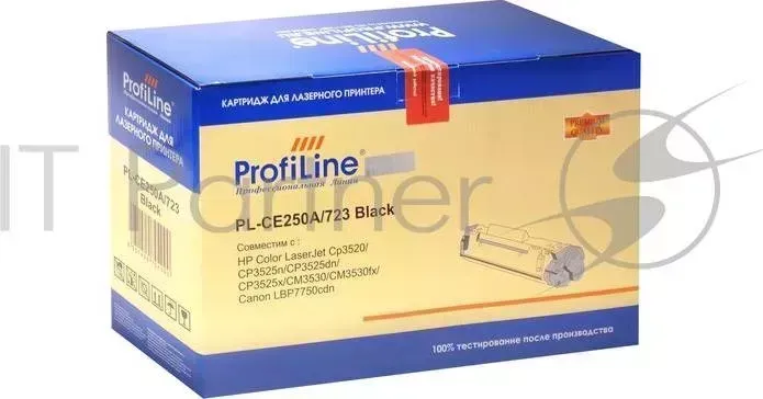 Картридж PL-CE250A/723 для принтеров HP Color LaserJet CP3520/CP3525n/CP3525dn/CP3525x/CM3530/CM3530fx/ Canon LBP7750cdn Black 5000 копий PROFILINE HP ProfiLine