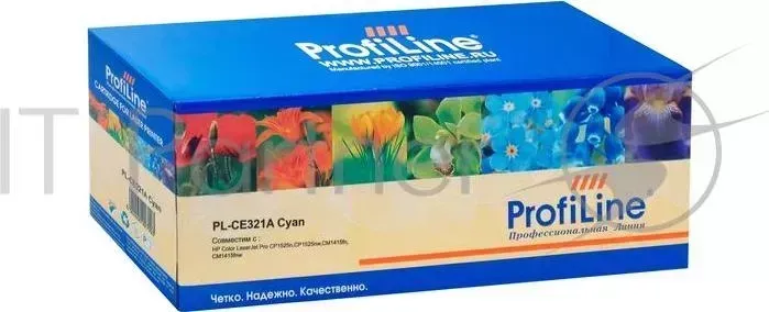 Картридж PL-CE321A для принтеров HP LJ CP1525N/CP1525NW/CM1415/1415fnw Cyan 1300 копий PROFILINE HP LJ ProfiLine