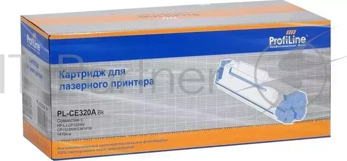 Картридж PL-CE320A для принтеров HP LJ CP1525N/CP1525NW/CM1415/1415fnw Black 2000 копий PROFILINE HP LJ ProfiLine