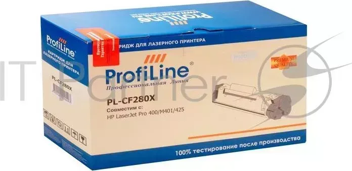 Картридж PL-CF280X для принтеров HP LaserJet Pro 400/M401/425 6900 копий PROFILINE HP fiLine