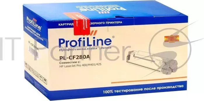 Картридж PL-CF280A для принтеров HP LaserJet Pro 400/M401/425 2700 копий PROFILINE HP fiLine