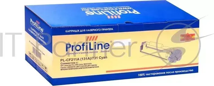 Картридж PL-CF211A (131A)/731 для принтеров HP LaserJet Pro 200 color M251nw/267 1800 копий Cyan PROFILINE HP fiLine