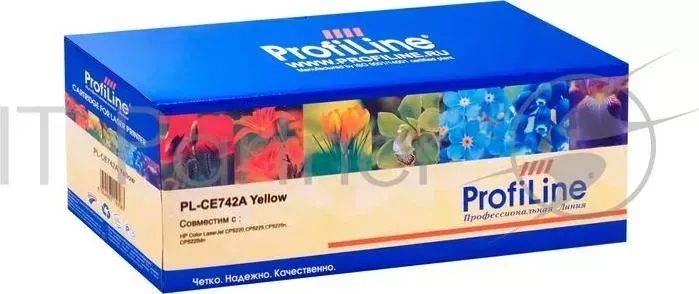 Картридж PL-CE742A для принтеров HP Color LaserJet CP5225/5225n/5225dn Yellow 7300 копий PROFILINE HP ProfiLine