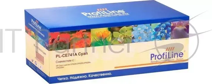 Картридж PL-CE741A для принтеров HP Color LaserJet CP5225/5225n/5225dn Cyan 7300 копий PROFILINE HP ProfiLine