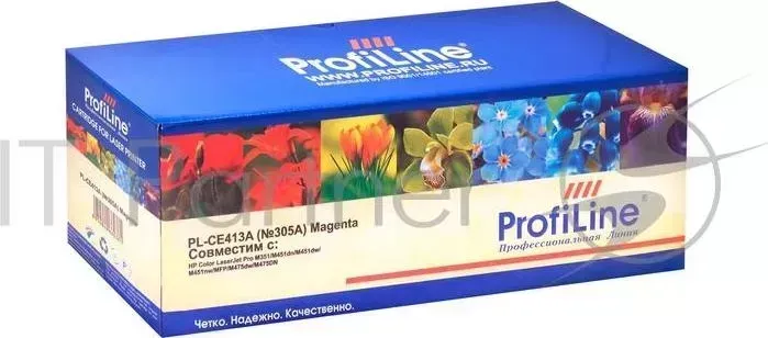 Картридж PL-CE413A (№305A) для принтеров HP Color LaserJet Pro M351/M451dn/M451dw/M451nw/MFP/M475dw/M475DN Magenta 2600 копий PROFILINE HP fiLine