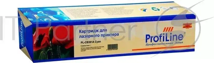Картридж PL-CF381A для принтеров HP Color LaserJet Pro M475/M476 MFP Cyan 2700 копий PROFILINE HP fiLine
