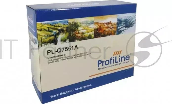 Картридж PL-Q7551A для принтеров HP LJ P3005/3005D/3005N/3005DN/3005X/M3027/MFP M3035 MFP/M3035XS MFP 6500 копий PROFILINE HP LJ ProfiLine