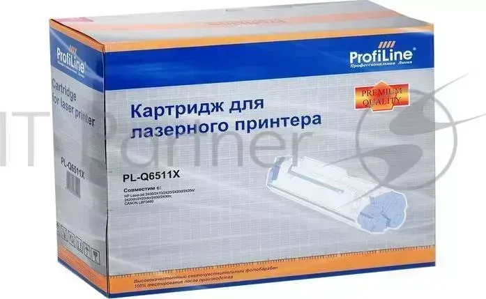 Картридж PL-Q6511X/710 для принтеров HP LJ 2400/2410/2420/2420d/2420n/2420dn/2420dtn/2430n Canon Laser Shot LBP 3460 12000 копий PROFILINE HP LJ ProfiLine